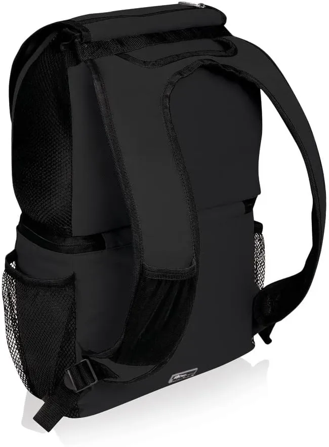 Picnic Time NCAA LSU Tigers Zuma Backpack Cooler, Black, 20 Liters