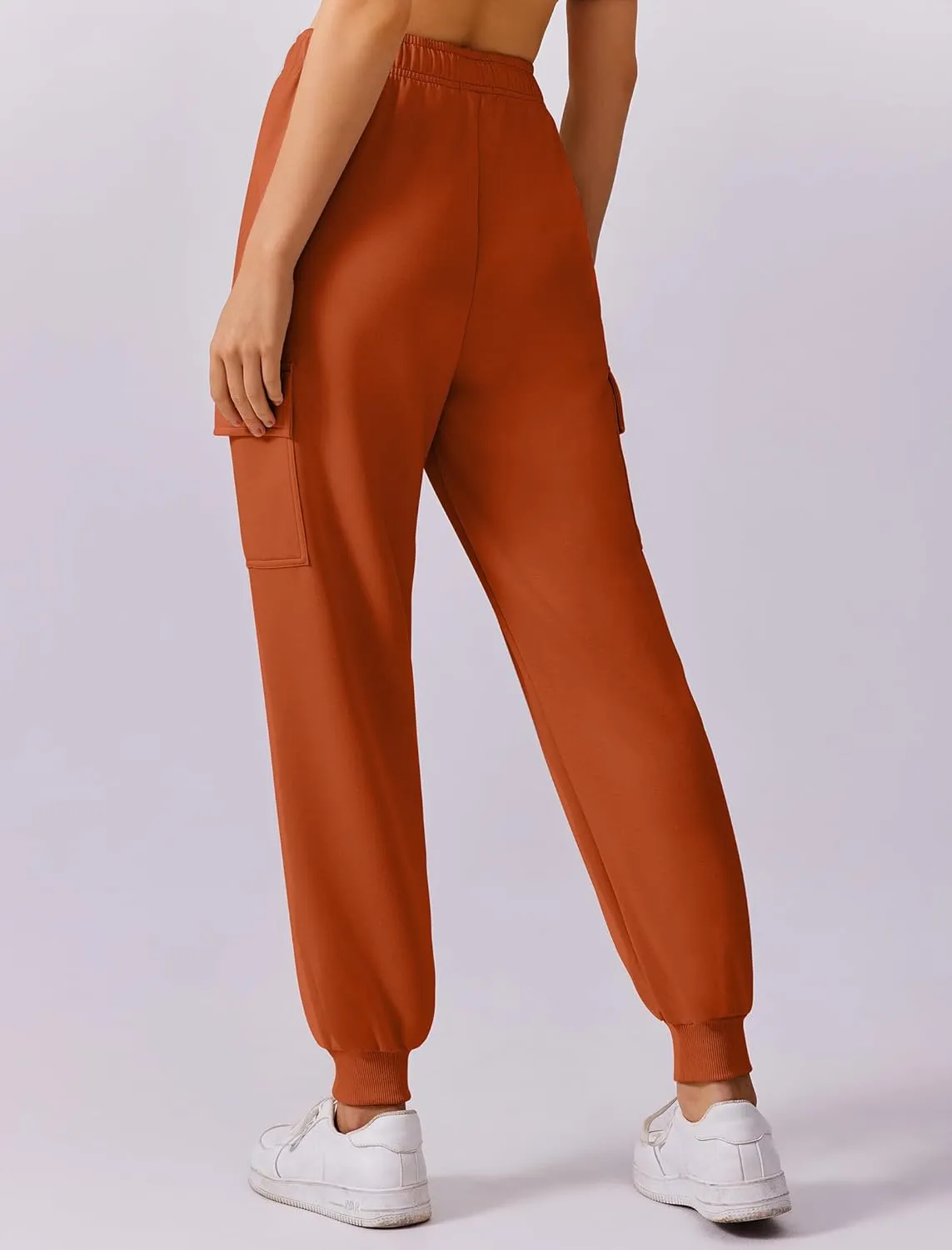 PINSPARK Two Piece Sets for Women Sweatsuit Drawstring Cargo Jogger Sets with 4 Pockets 2025 Airport Outfits Fall Tracksuit