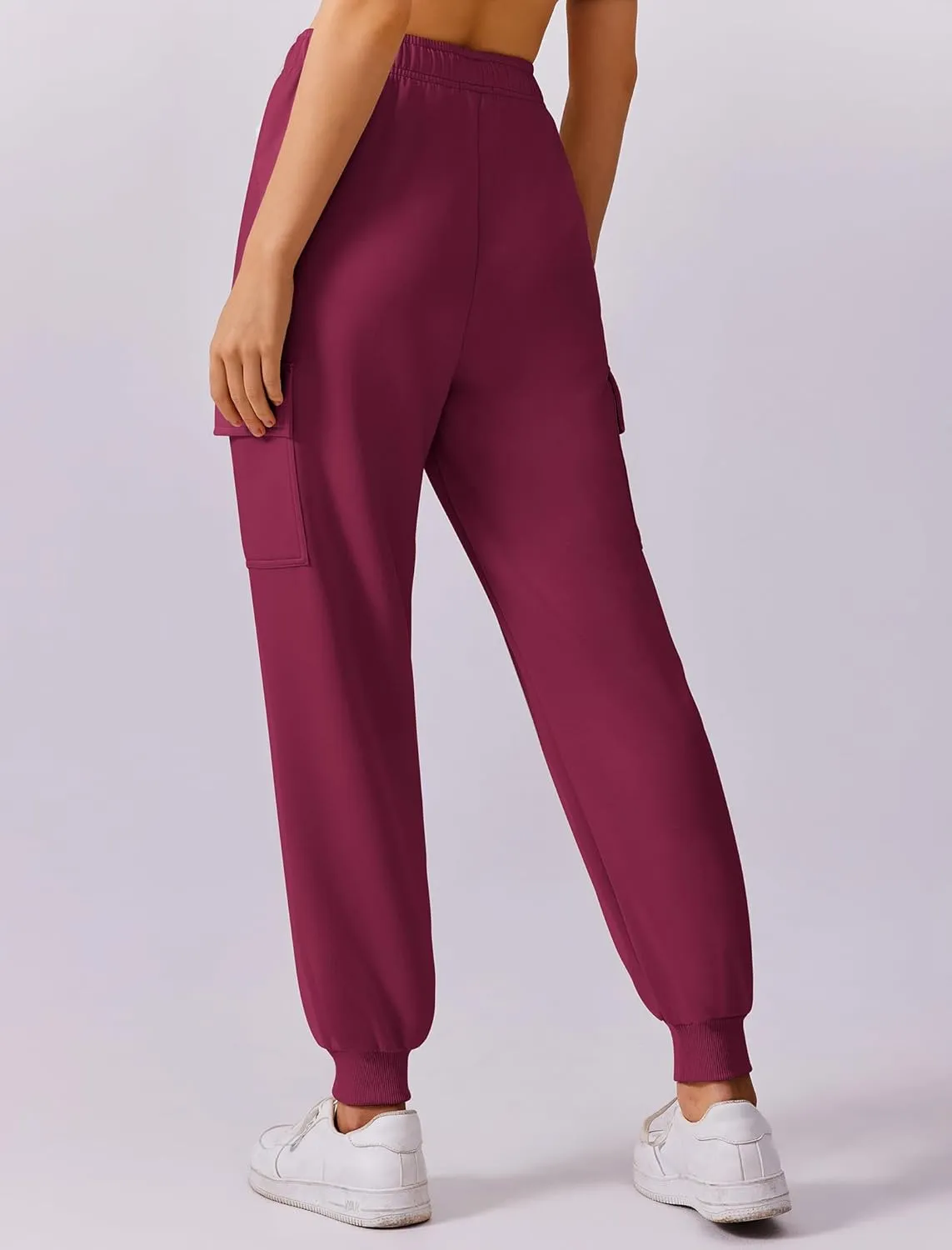 PINSPARK Two Piece Sets for Women Sweatsuit Drawstring Cargo Jogger Sets with 4 Pockets 2025 Airport Outfits Fall Tracksuit