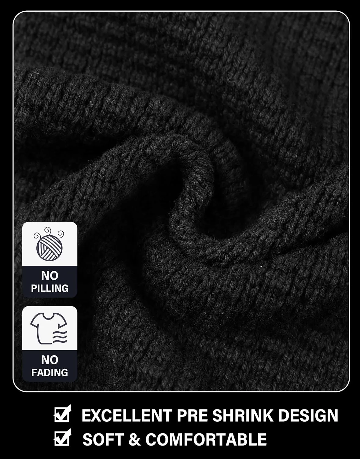 Pioneer Camp Men's Full Zip Up Cardigan Sweater Stand Collar Regular Fit Chest Pocket Knit Sweaters Casual 3 Pockets