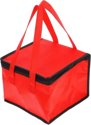 Portable Thermal Insulation Bag for Food Preservation Leakproof Design Handle for Picnics and Gatherings Reusable Cooler Bag for Groceries and Pizza
