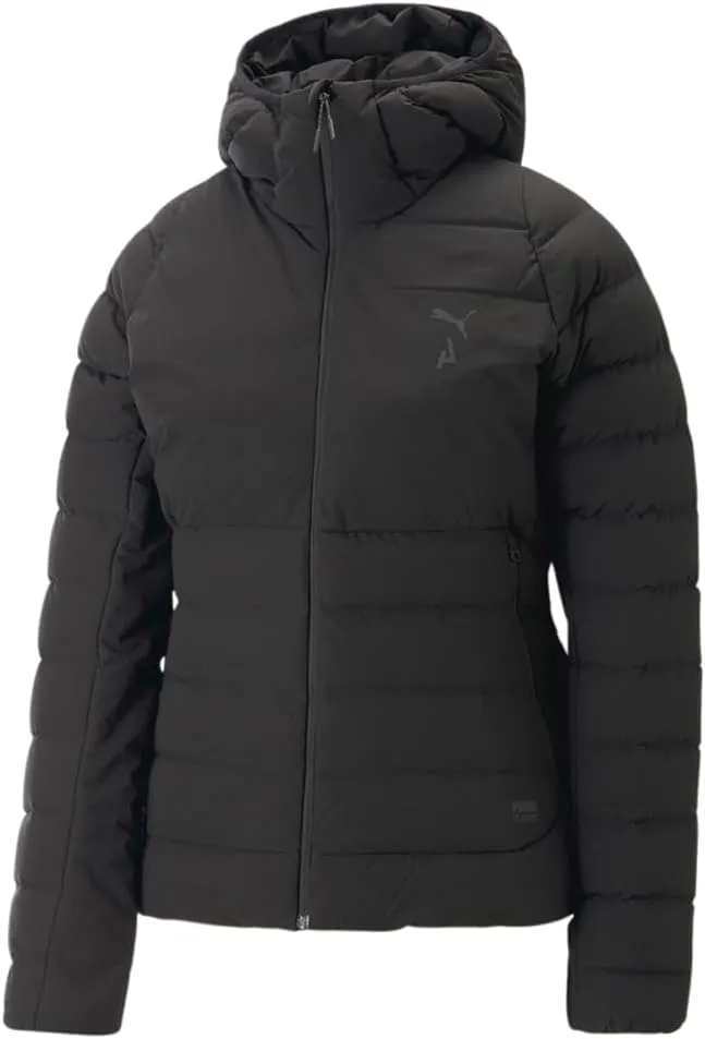 PUMA Womens Seasons Down Jacket Athletic Outerwear Casual Insulated - Black - Size XS