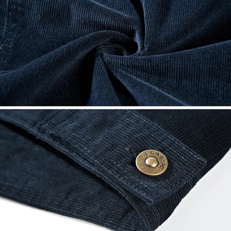 Retro Loose Corduroy Jacket