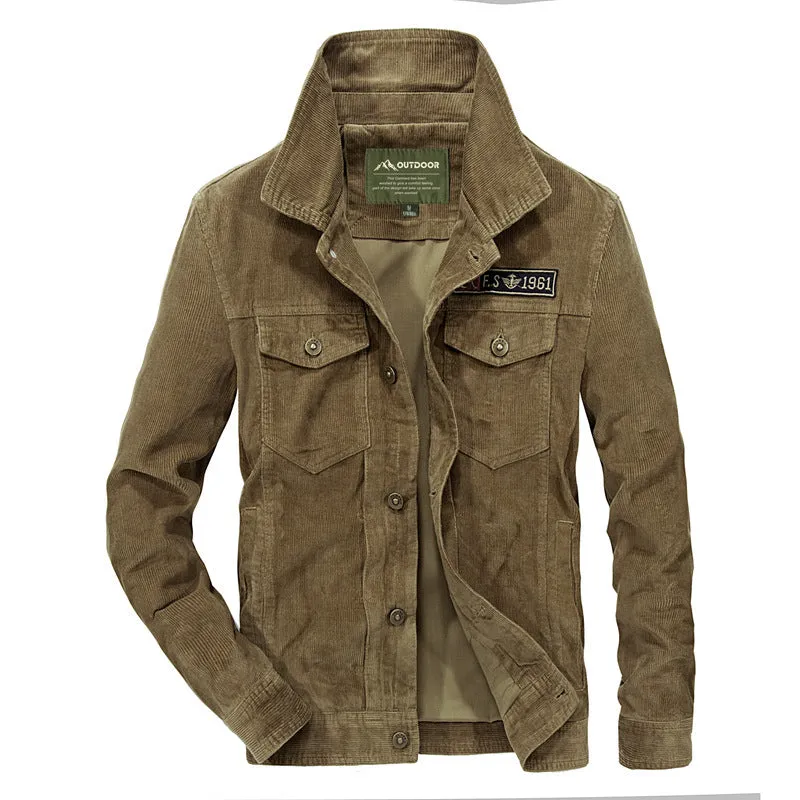 Retro Loose Corduroy Jacket