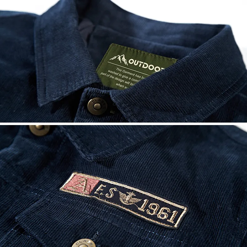 Retro Loose Corduroy Jacket