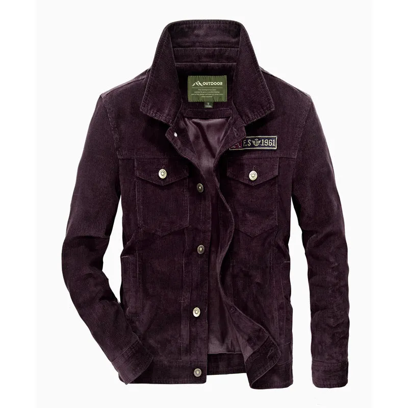 Retro Loose Corduroy Jacket