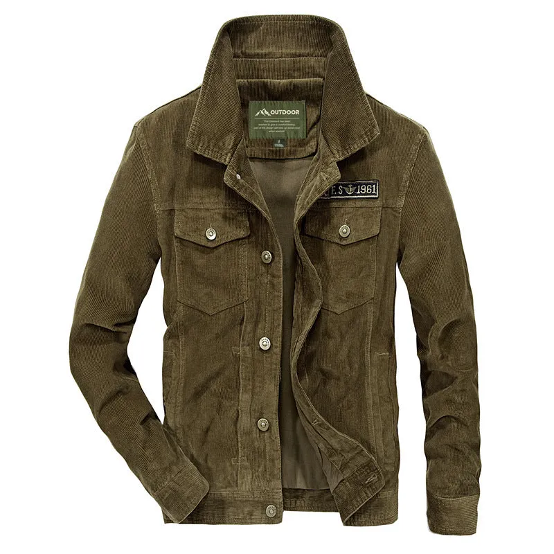 Retro Loose Corduroy Jacket