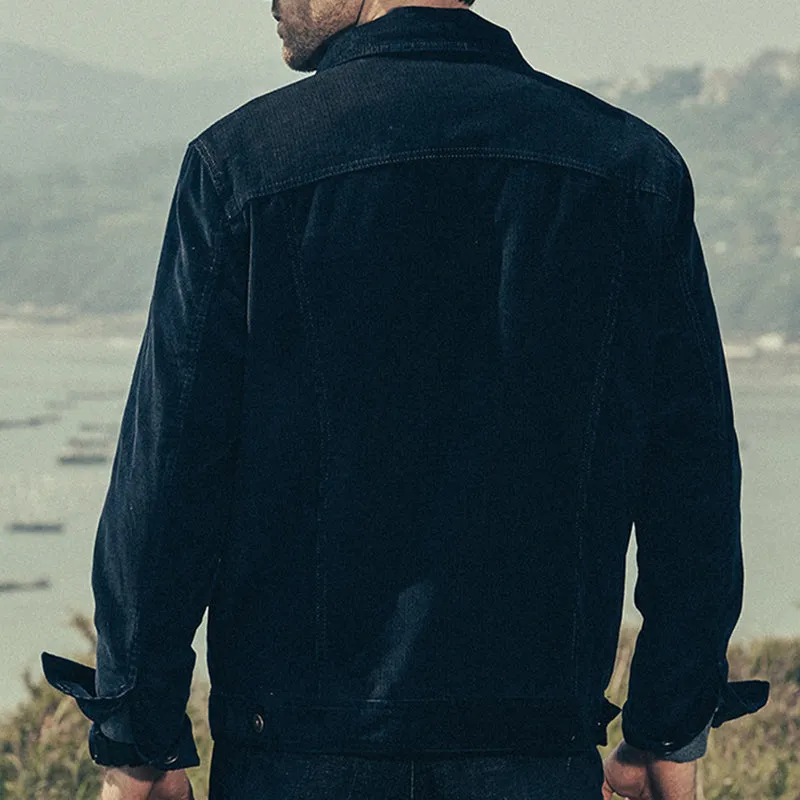Retro Loose Corduroy Jacket