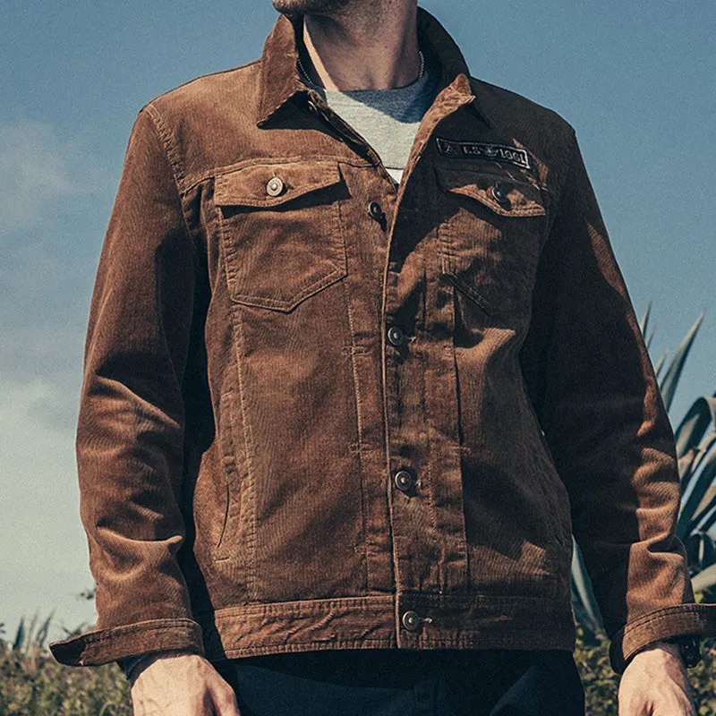 Retro Loose Corduroy Jacket
