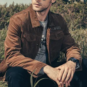 Retro Loose Corduroy Jacket