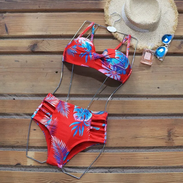 Riseado  Brazilian Sexy Push Up Bikini Set.