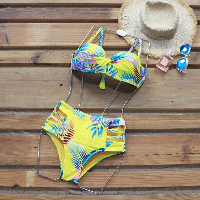 Riseado  Brazilian Sexy Push Up Bikini Set.