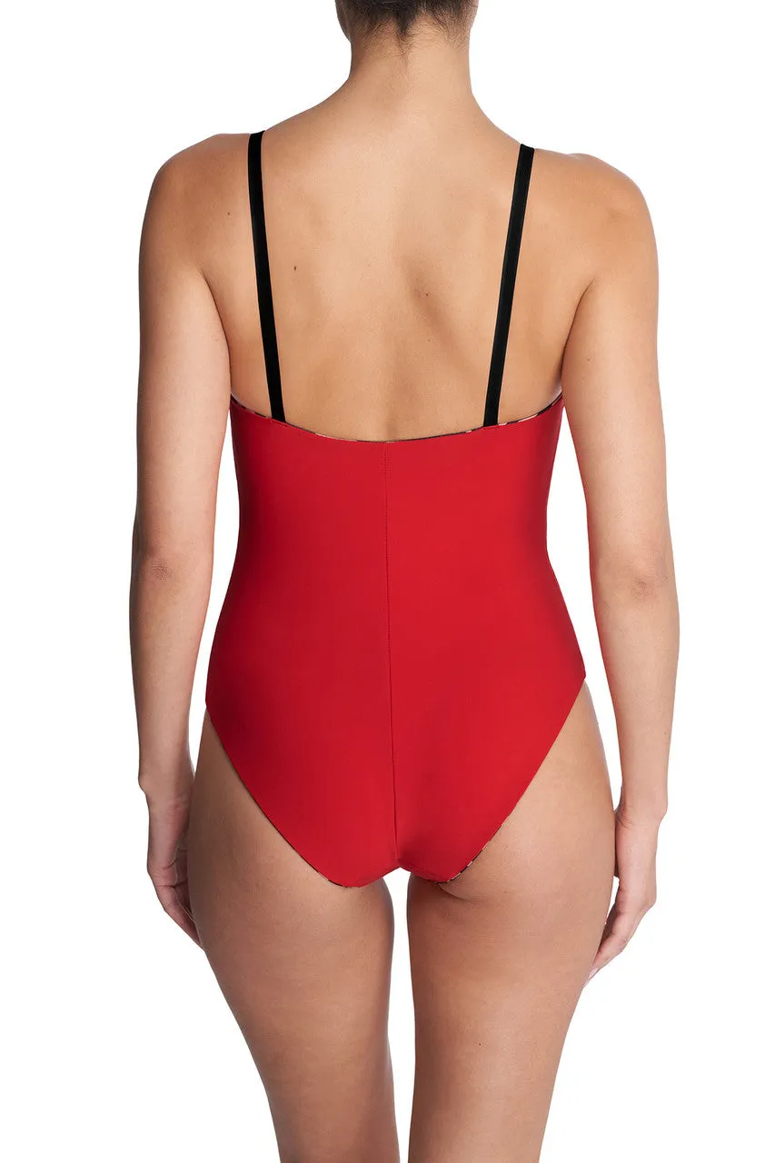 Riviera Reversible One Piece Swimsuit
