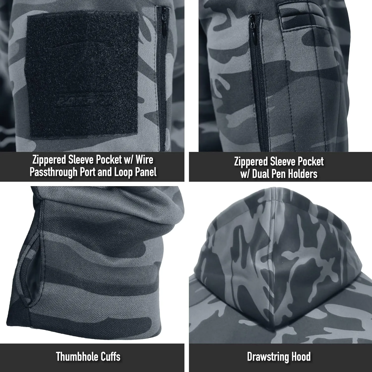Rothco Conceal-Ops Hoodie: Discrete Carry, Unbeatable Comfort. Perfect for Professionals, Outdoorsmen and Everyday Wear