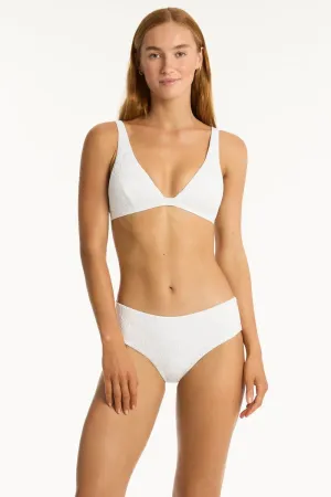 Sea Level - Interlace Mid Bikini Pant