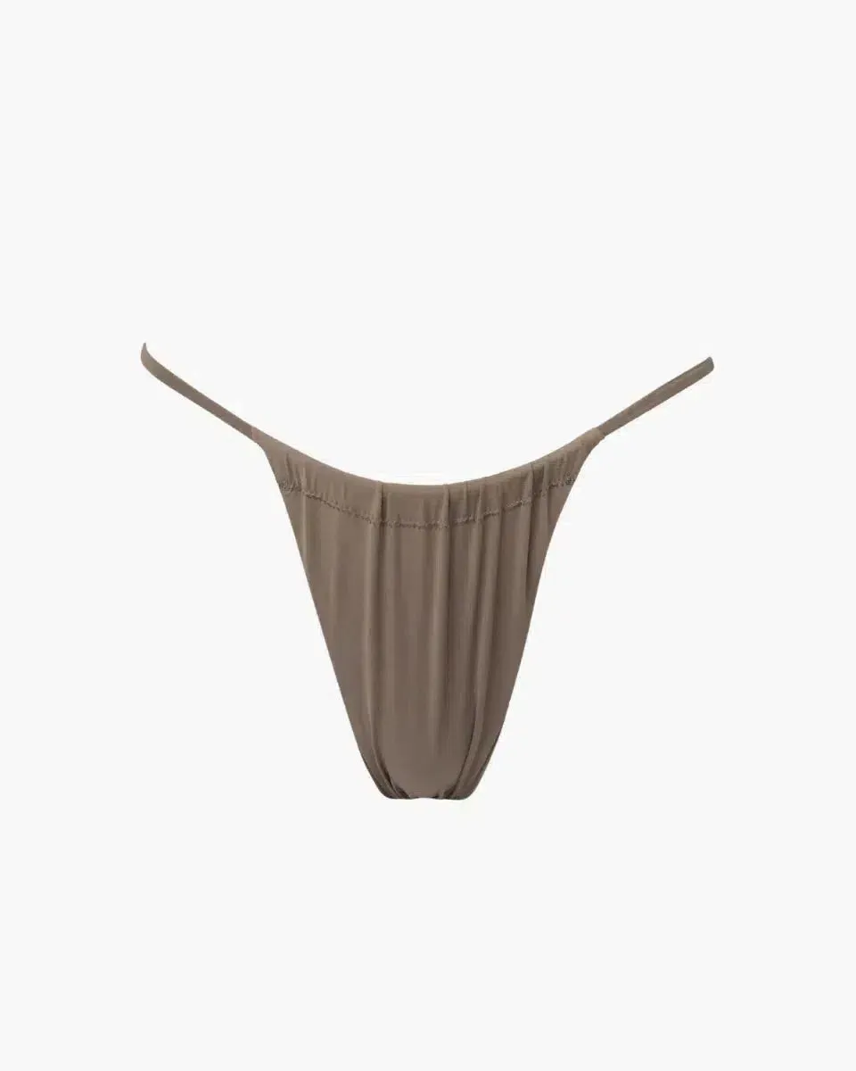 Seanna – Scrunchable coverage – Toast bikini bottom
