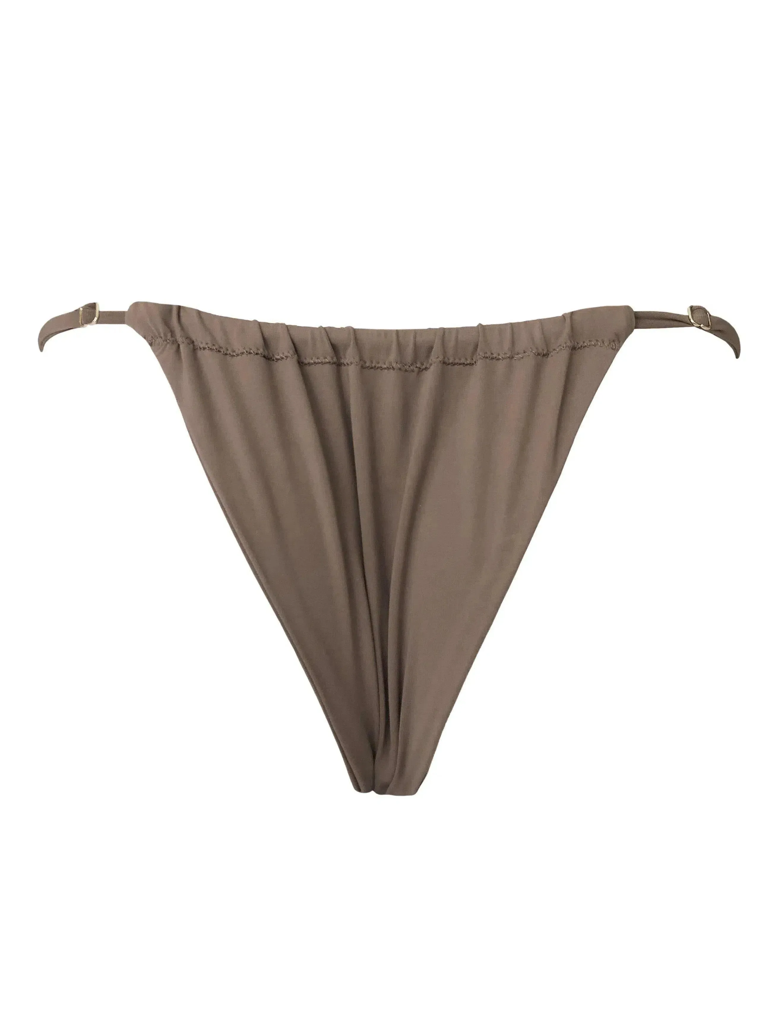 Seanna – Scrunchable coverage – Toast bikini bottom