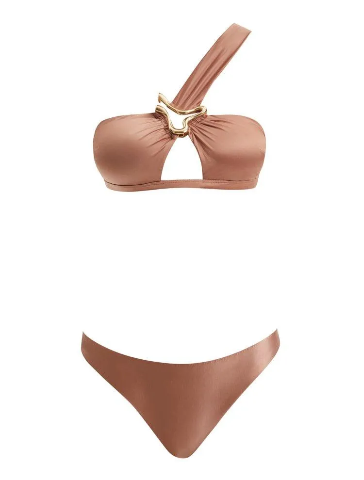 Sereia Brown Bikini Set