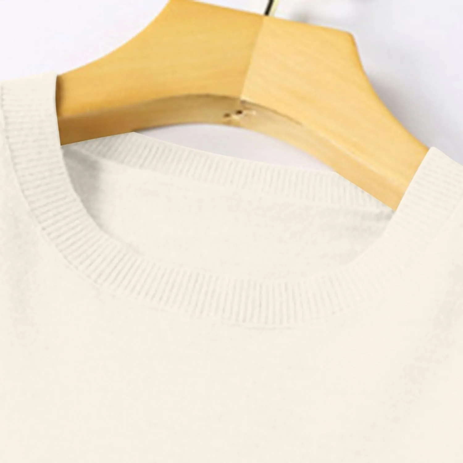 SERYU Cashmere Sweaters for Women Crewneck Long Sleeve Knit Spring Tops Jumper Knitted Pullover Cashmere Sweater