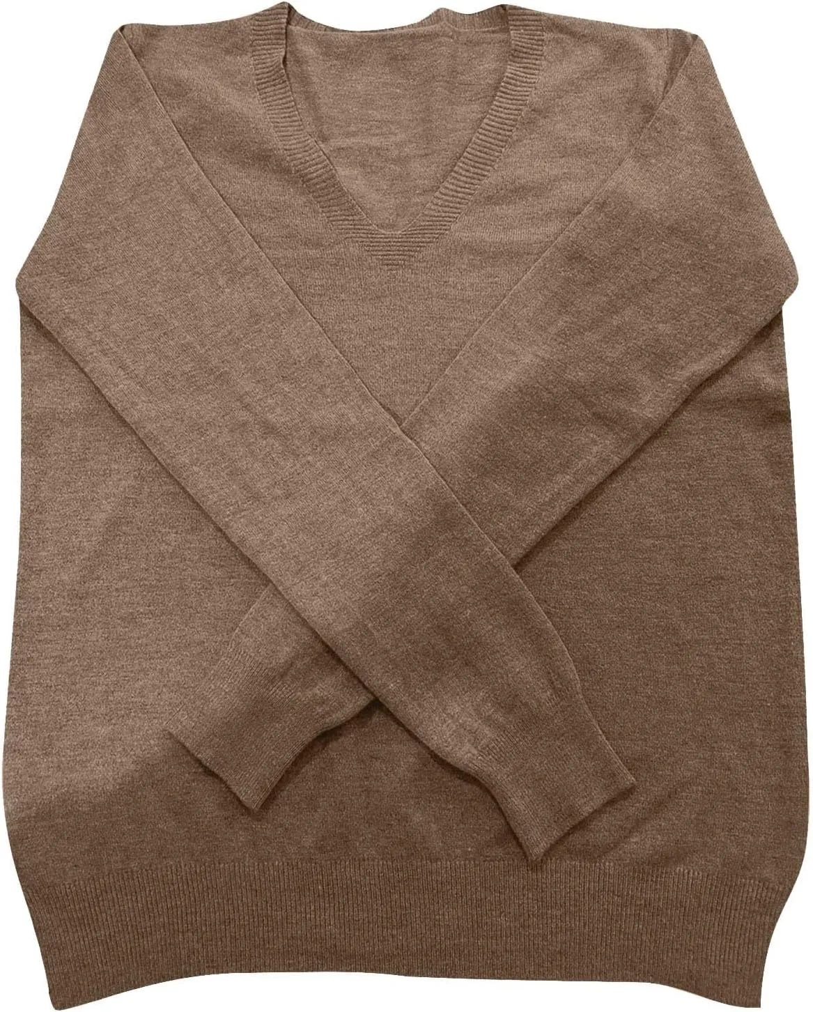SERYU Cashmere Sweaters for Women V Neck Long Sleeve Jumper Knitted Pullover Warm Lightweight Wool Sweater Tops
