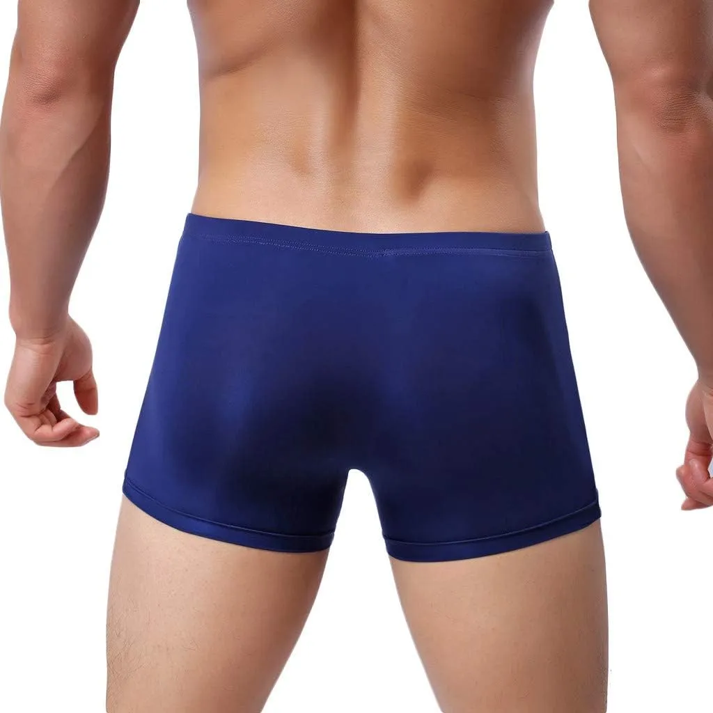 SHACE Elephant Thong for Men See Through Stretch Underpants Breathable Comfortable Trunks See Through Underwear Knickers