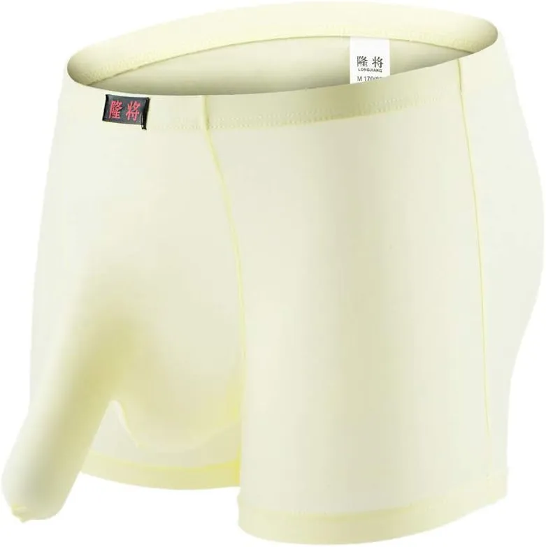 SHACE Elephant Thong for Men See Through Stretch Underpants Breathable Comfortable Trunks See Through Underwear Knickers