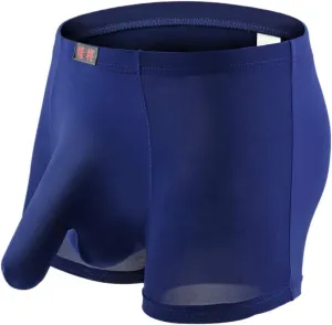 SHACE Elephant Thong for Men See Through Stretch Underpants Breathable Comfortable Trunks See Through Underwear Knickers