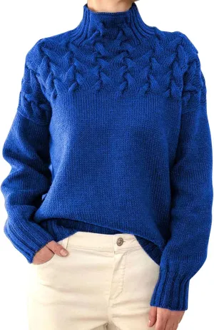 SHAOBGE Womens Sweaters Fuzzy Pullover Women Striped Womens Sweater Womens Striped Turtlenecksweater