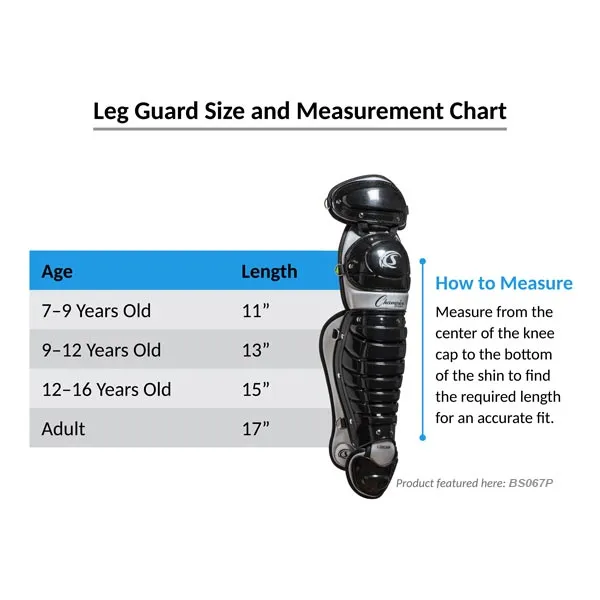Single Knee Leg Guards - Ages 7-9