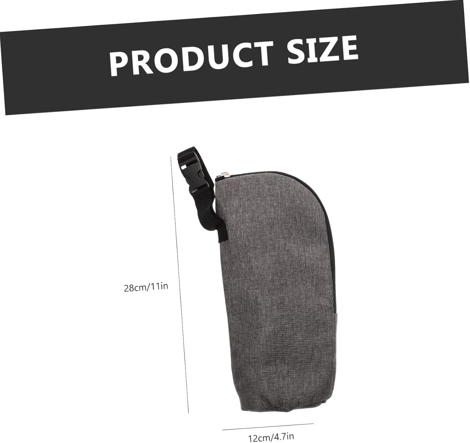 Sosoport 1 Set Insulated Bottle Travel Bag Portable Feeding Bottle Pouch with Stroller Accessories Keeps Milk Warm for Hours Easy to Carry and Machine Washable