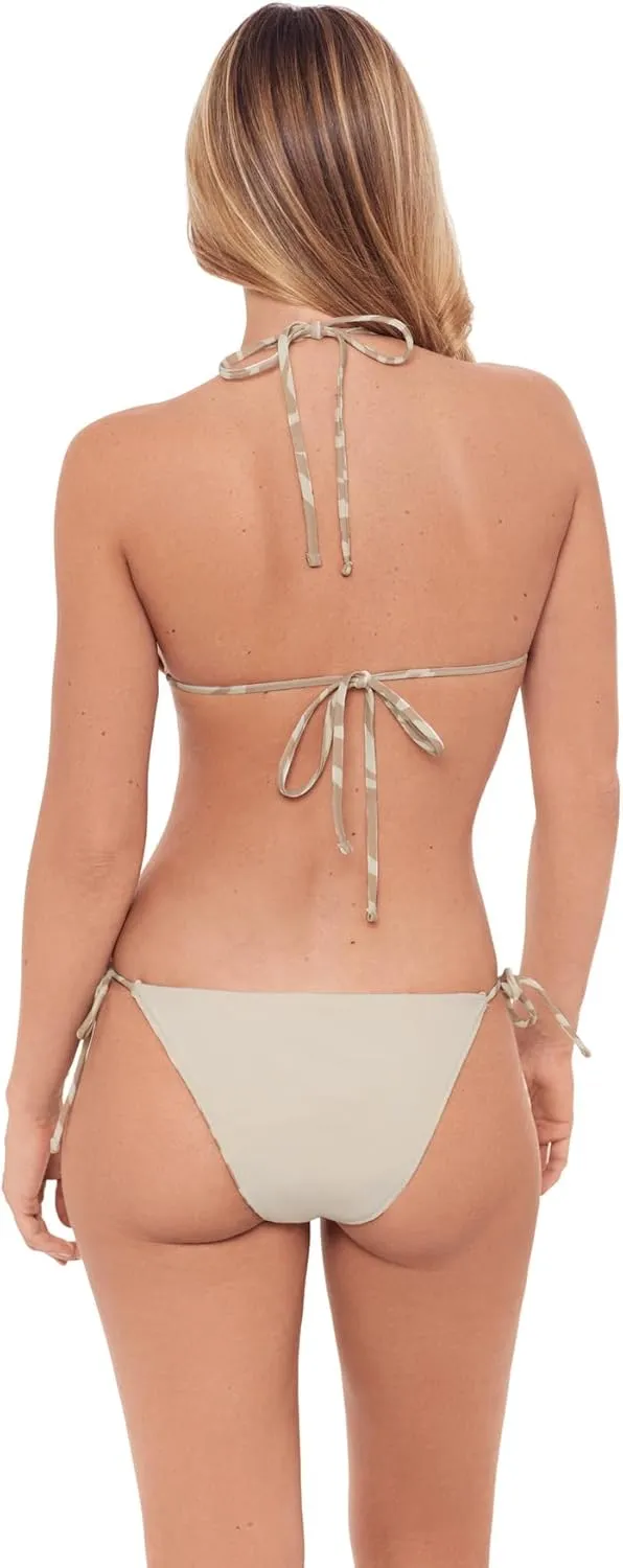Sports Illustrated Women's Multiway Convertible Triangle Bikini Top