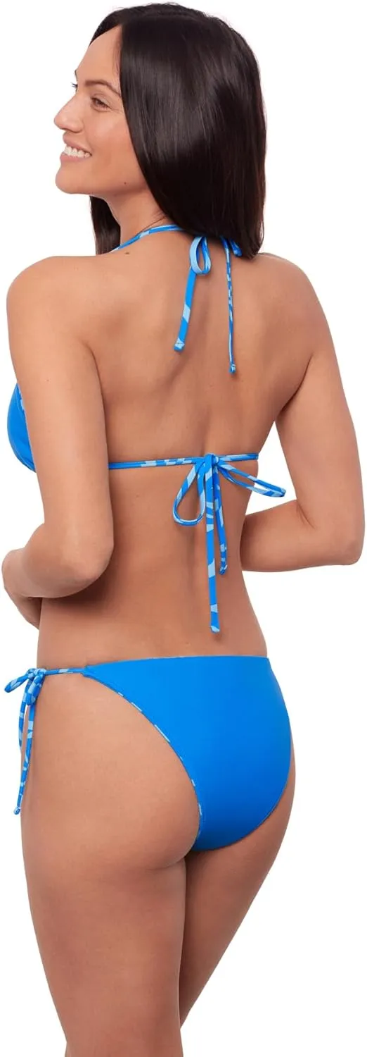 Sports Illustrated Women's Multiway Convertible Triangle Bikini Top
