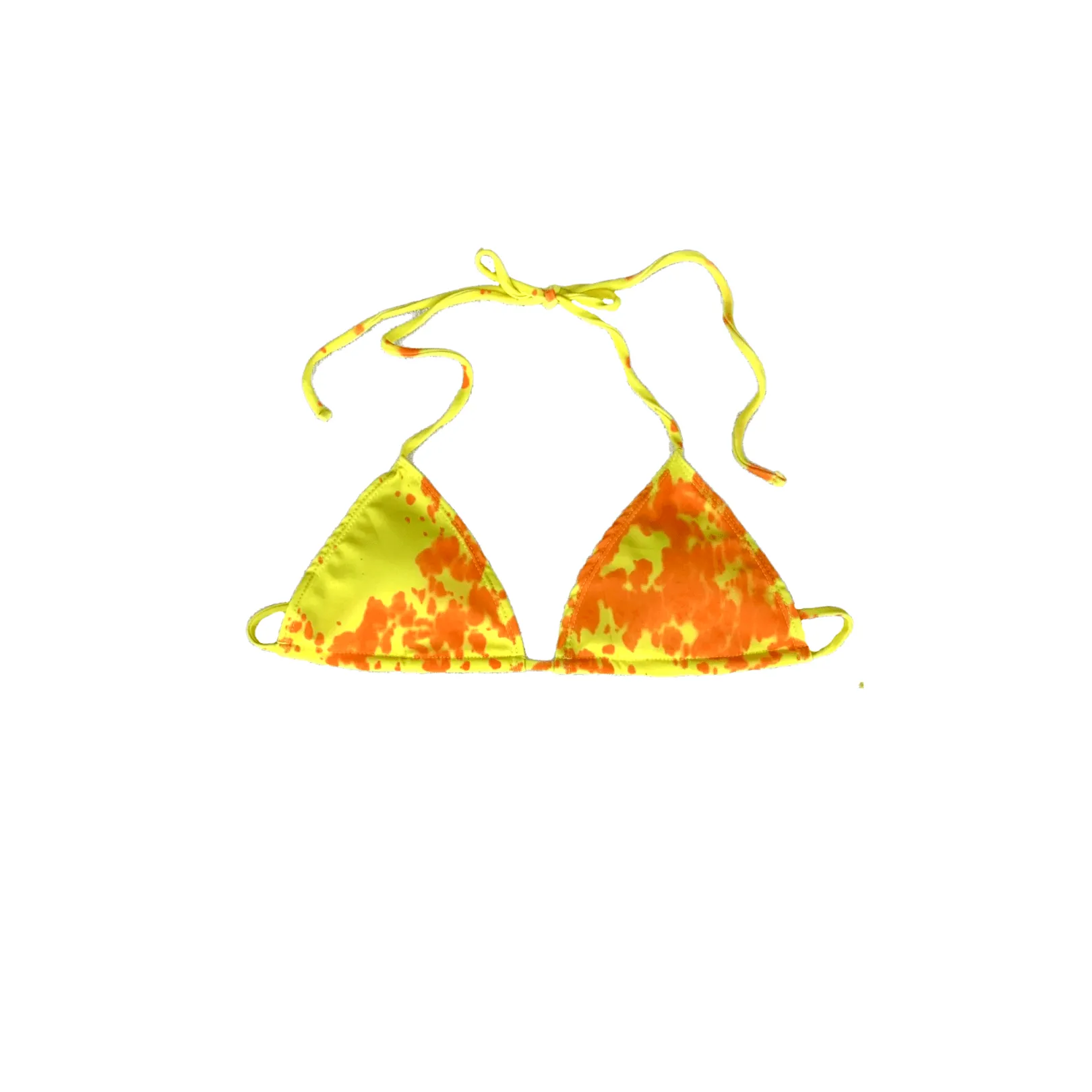 String Bikinis Solid Color Changing