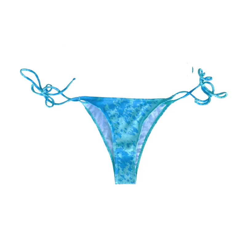 String Bikinis Solid Color Changing