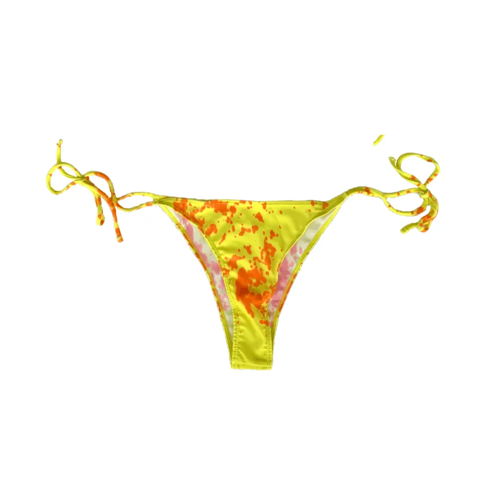 String Bikinis Solid Color Changing