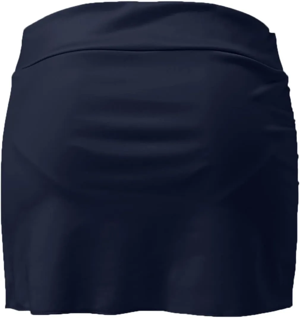 Swim Skirts for Women Swimwear High Waisted Tummy Control Skorts with Built-in Shorts Bathing Suit Bottom