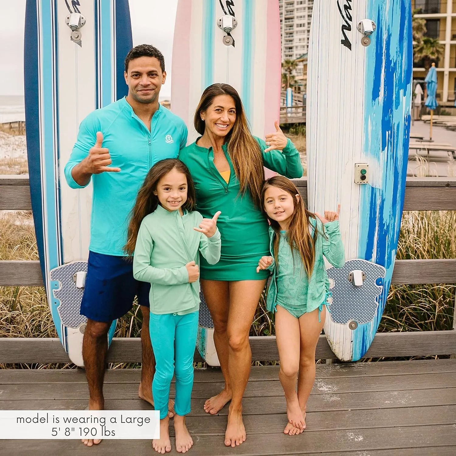 SwimZip Men's Long Sleeve Zipper Rash Guard Swim Shirt w/ UPF 50  Sun Protection