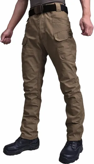 Tactical Pants for Men Casual Outdoor Camping Pants Fashion Military Cargo Pants Workout Hiking Pants with Pockets
