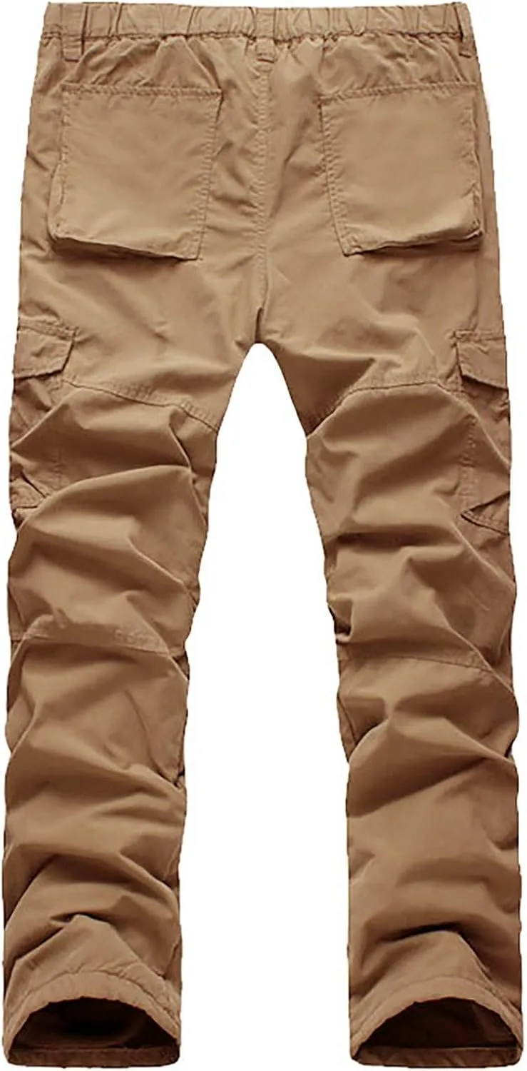 Tactical Pants for Men Ripstop Lightweight Camo Hiking Pants Stretch 2025 Athletic Work Cargo Pant with Multi Pockets