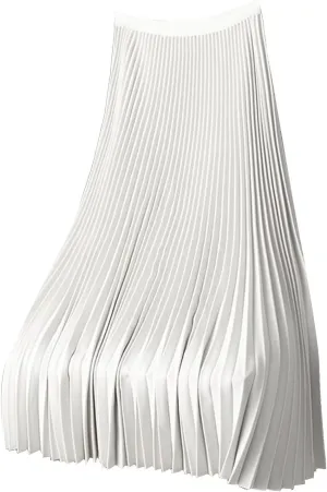 Teen Skirts Solid Color Satin Pleated Skirt Plus Size Versatile Skirt Pencil Skirt Plus Size Retro