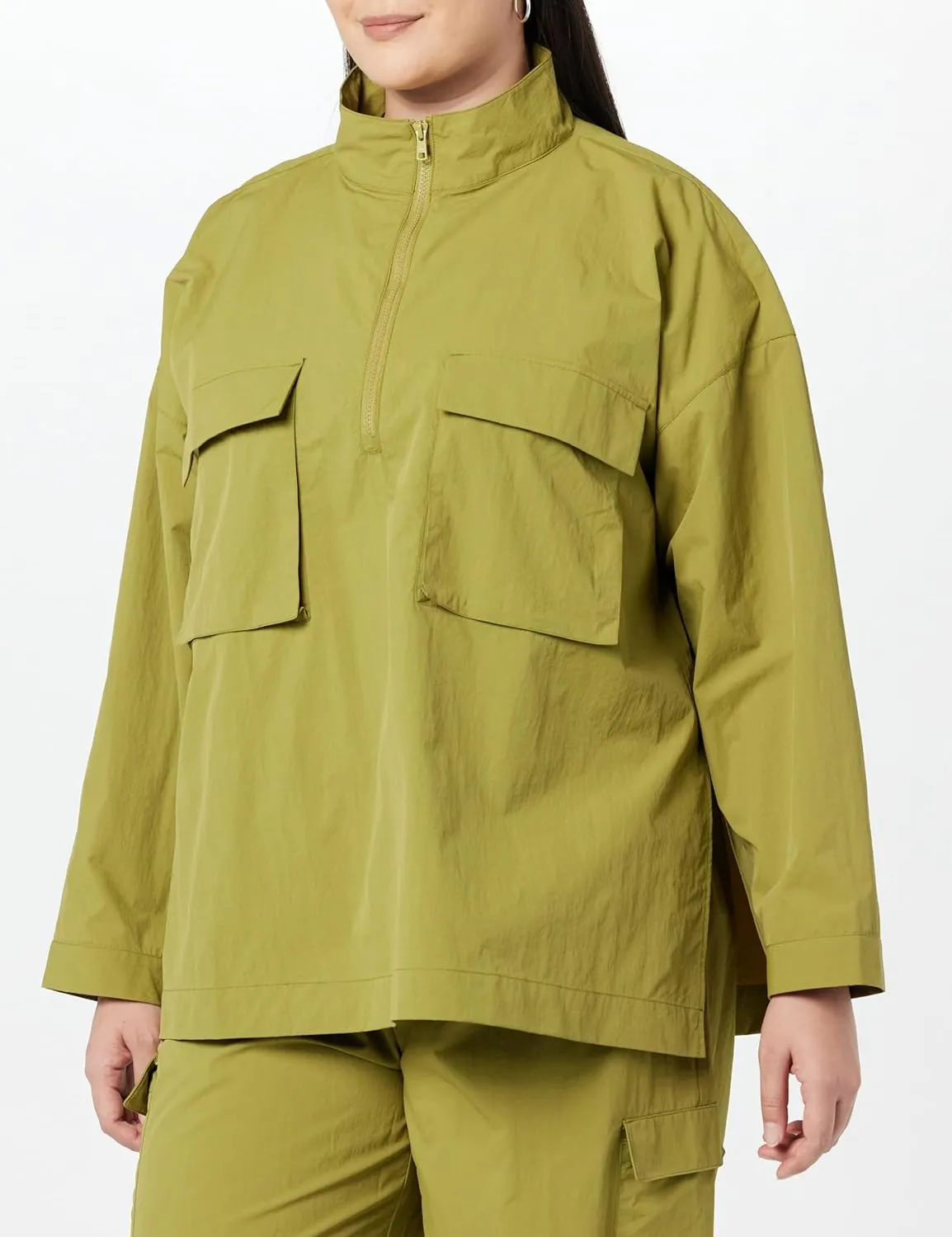 The Drop Women's Anabel Relaxed Nylon Jacket