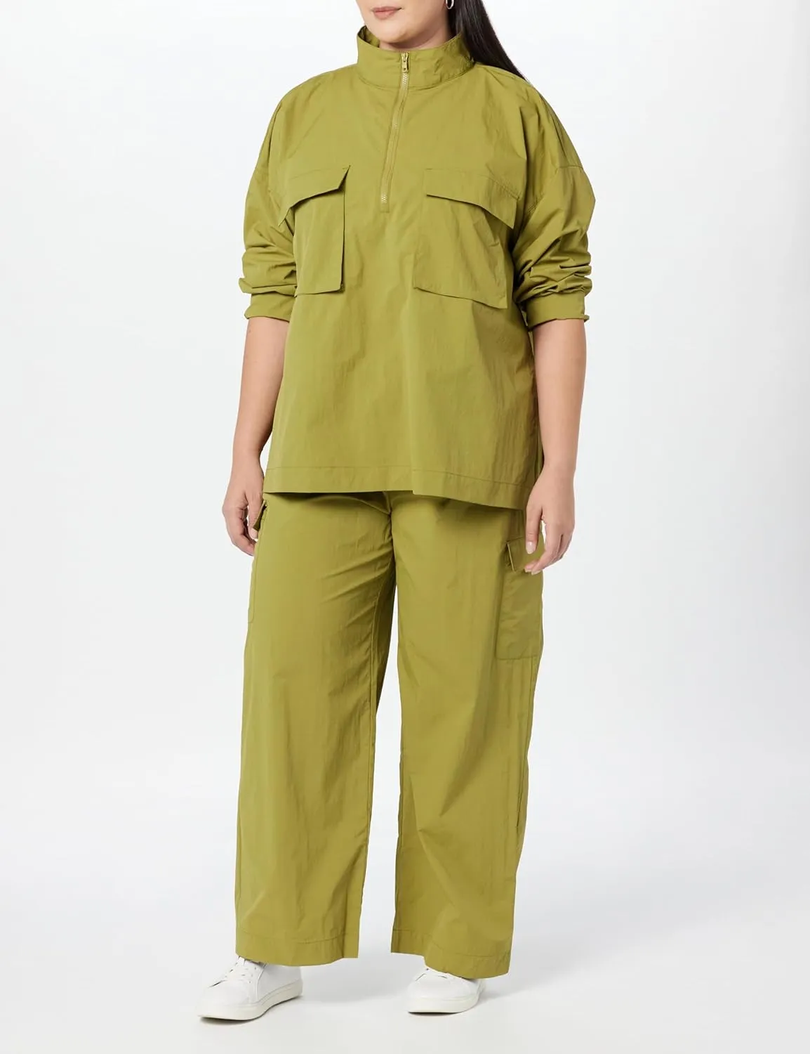 The Drop Women's Anabel Relaxed Nylon Jacket