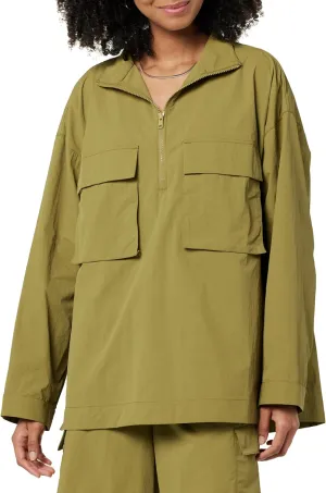 The Drop Women's Anabel Relaxed Nylon Jacket