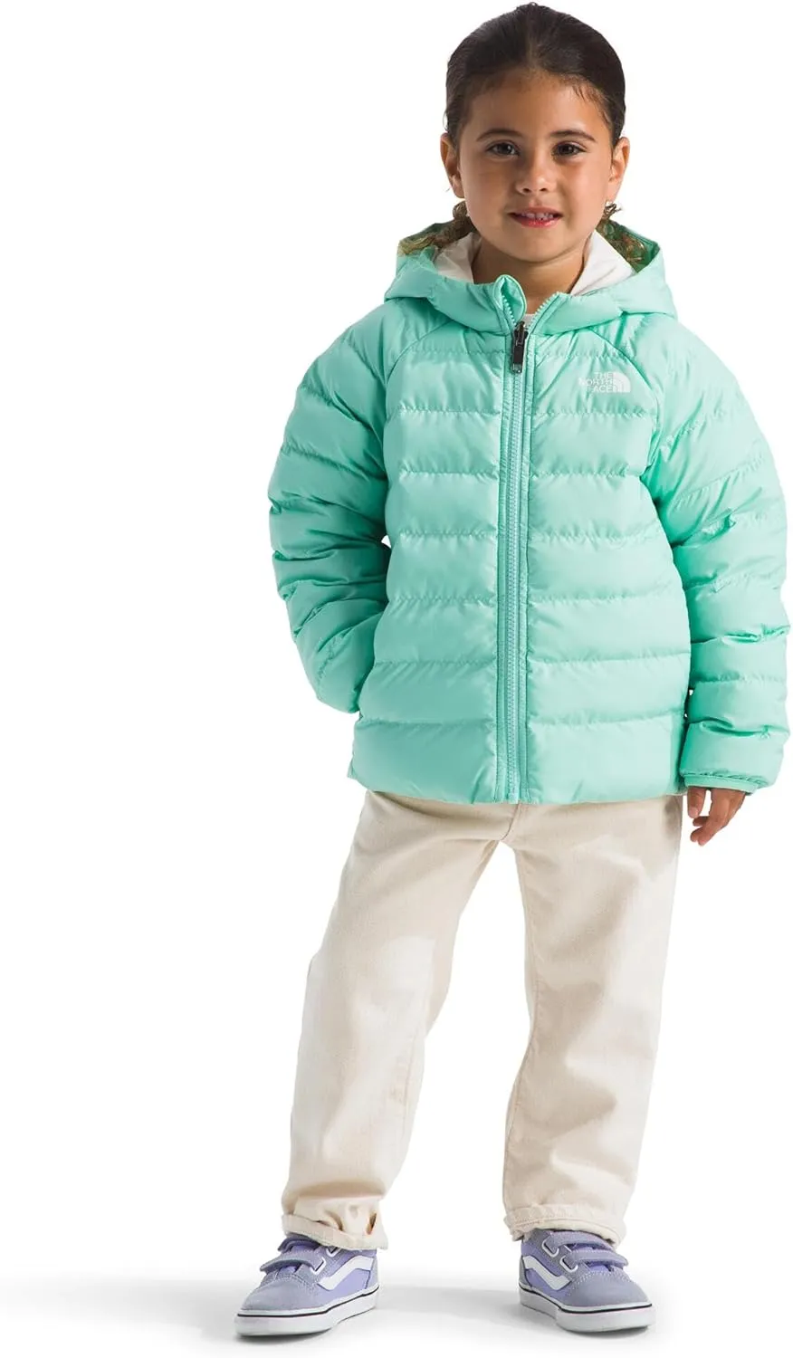 THE NORTH FACE Kids' Reversible Perrito Insulated Hooded Jacket