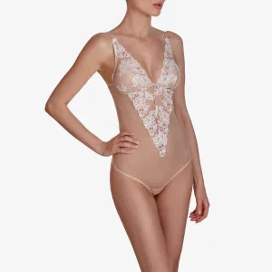 Tiramisu Underwired Body with Bottom Closure - Beige/Vanilla -