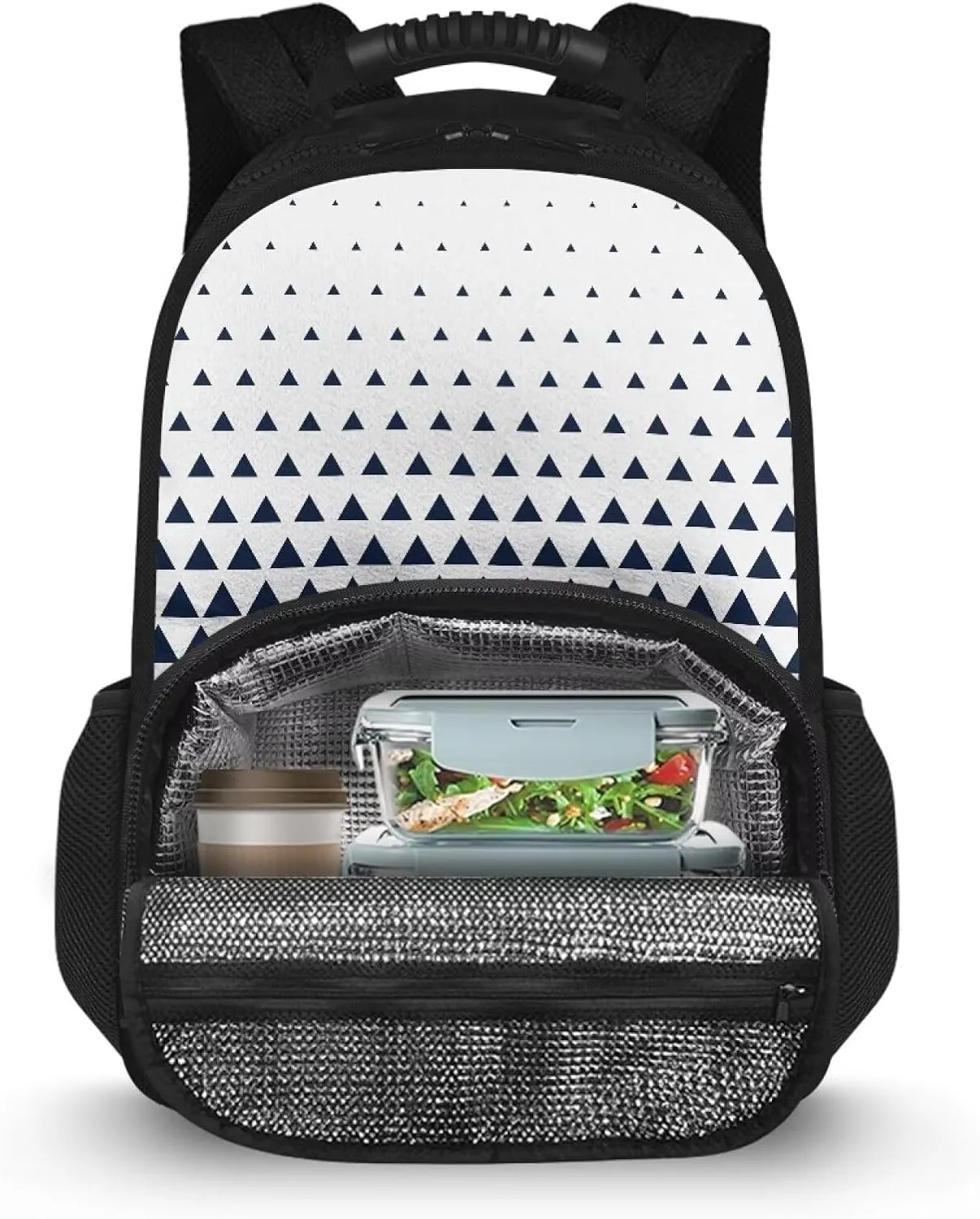 Travel Backpack for Men & Women 17 Inch Laptop Backpack with Insulated Lunch Box Fashion Computer Backpack