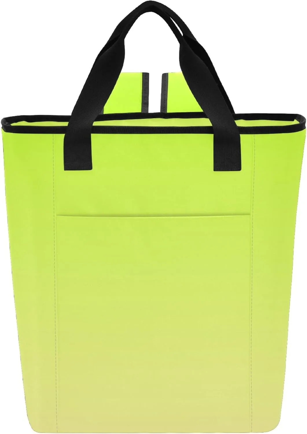 Travel Cooler Bag for Airplane Lemon Green Moccasin Gradient Backpack Cooler Bag Waterproof 36 Cans Soft Insulated Tote Backpack for Travel
