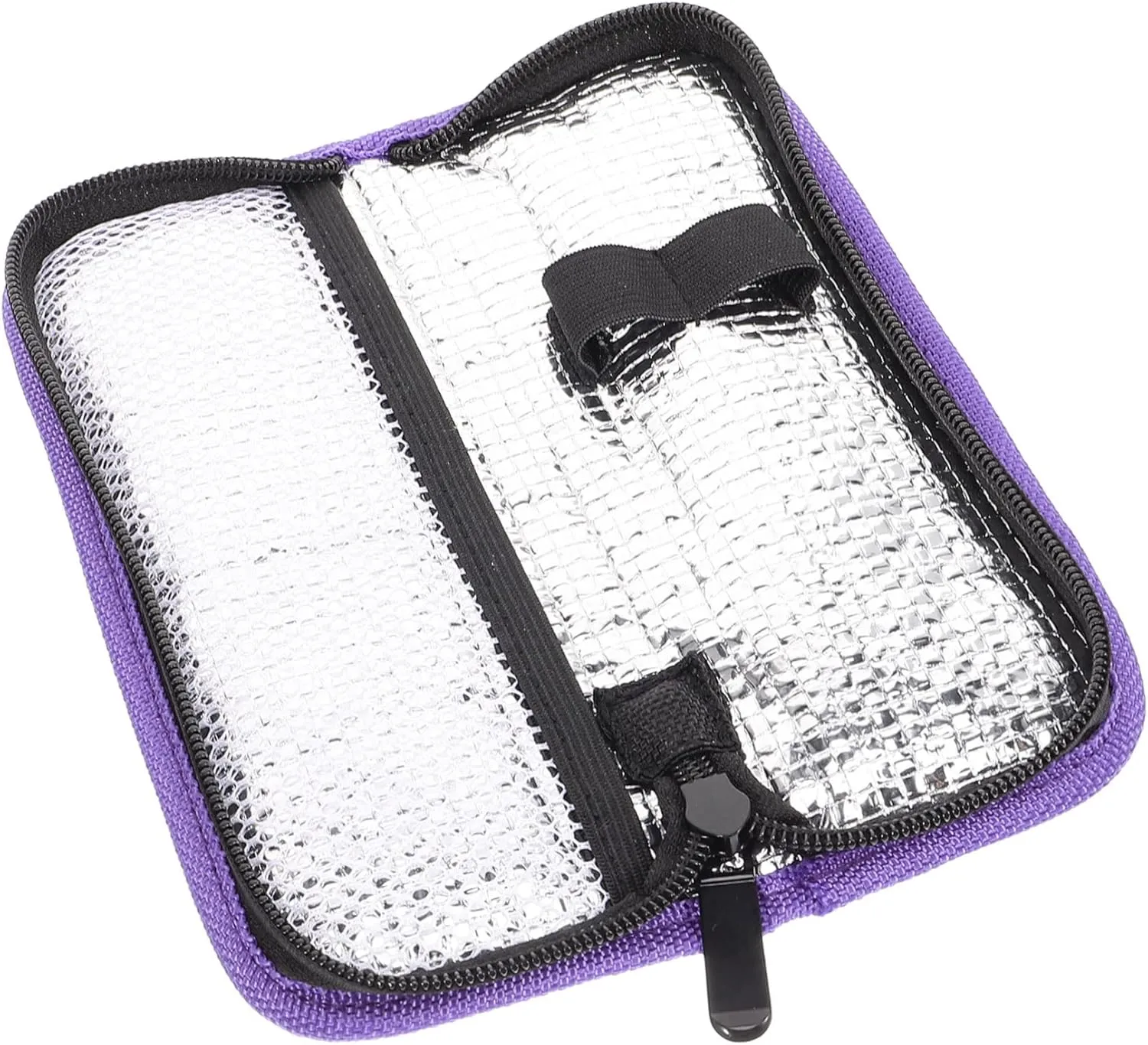 Travel Organizer Bag Insulated Supplies Pouch with Zipper Compact Cold Storage for Medications Portable Design for Travel Business Trips Safe Healthy