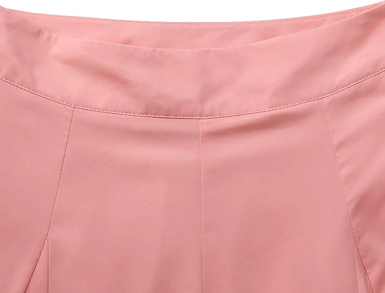 tuduoms Plus Size High Waisted Culottes for Women Loose Wide Leg Casual Flowy Harem Pants Yoga Lounge Palazzo Trousers