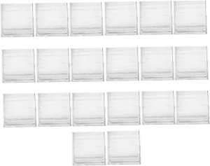 Unomor 20Pcs Thick Aluminum Disposable Insulation Take Out Food Preservation Pouches for Picnic Travel and Daily Use Thermal